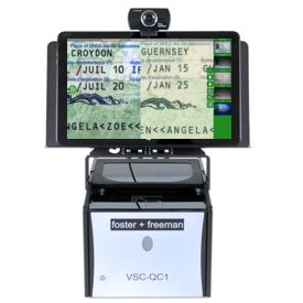 VSC®QC1+ -A rapid, semi-automatic document scanner for the frontline verification of passports and ID cards
