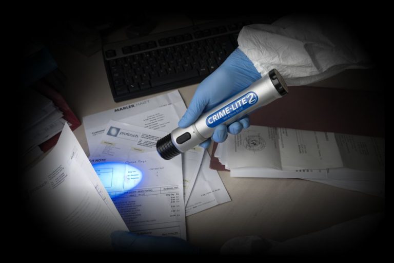 Crime-lite®2 - Lightweight single-LED forensic light sources available in 9 different wavelengths